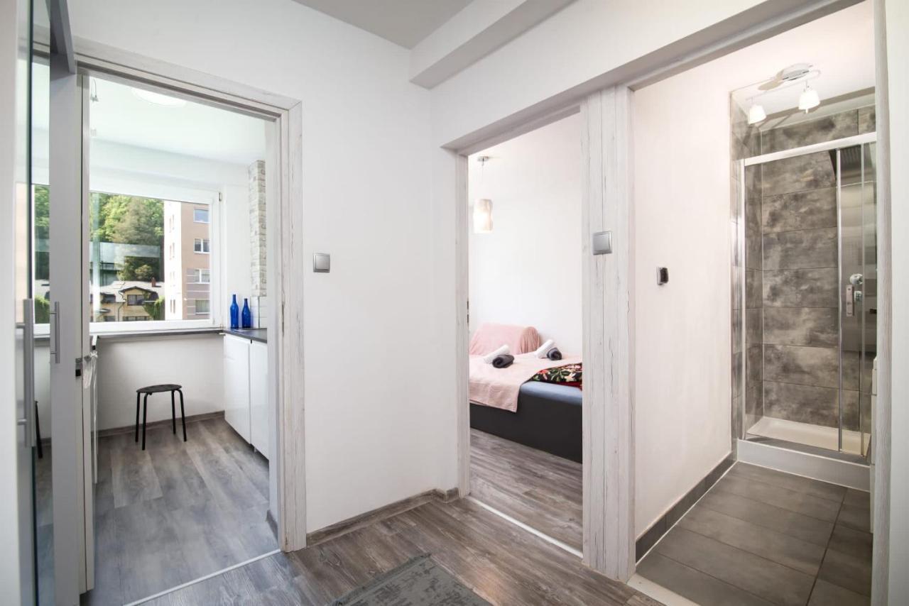 Lesny Zakatek Apartman Gdańsk Kültér fotó